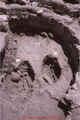 Khirokitia, sépulture 343 et sépulture 344